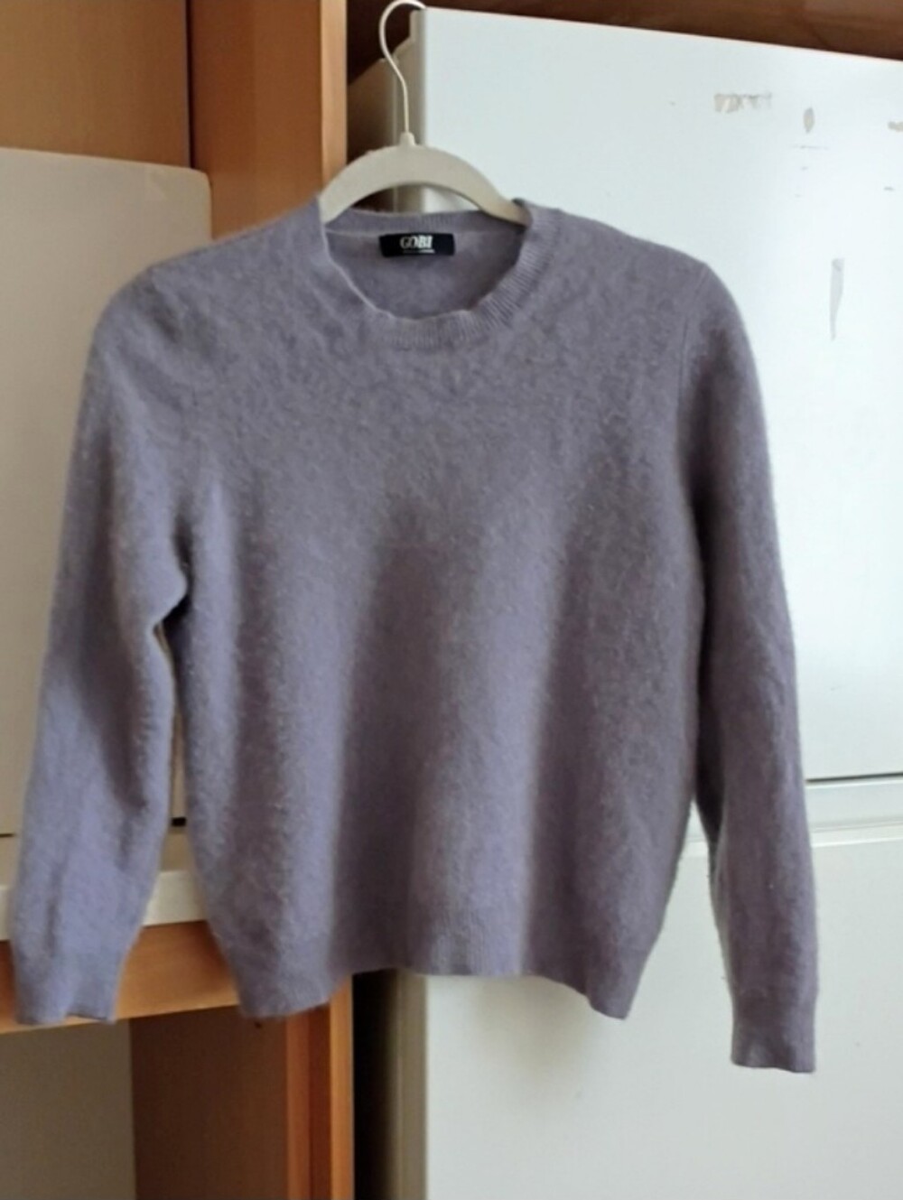 Gobi Cashmere Mongolian 100% Lavender sz L